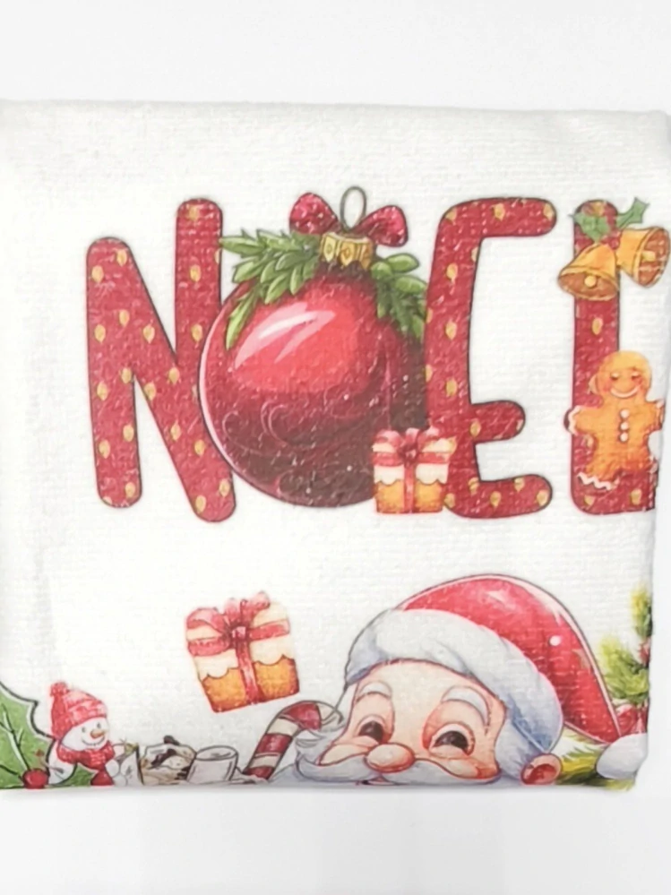 Vánoční kuchyňská utěrka - SANTA CLAUS