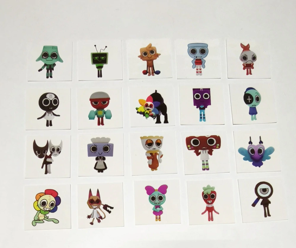 Dětské dočasné tetování - DANDY'S WORLD - 20 ks