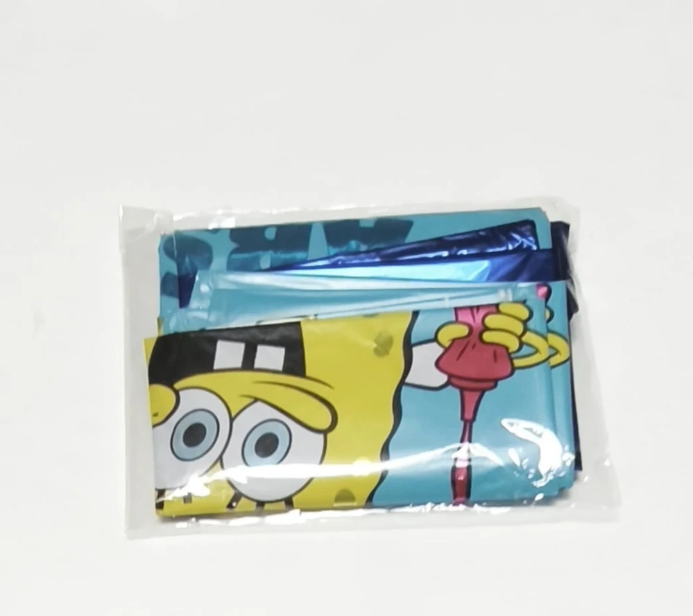 Narozeninový set fóliových balónků SPONGE BOB – číslice "7" - 6 ks