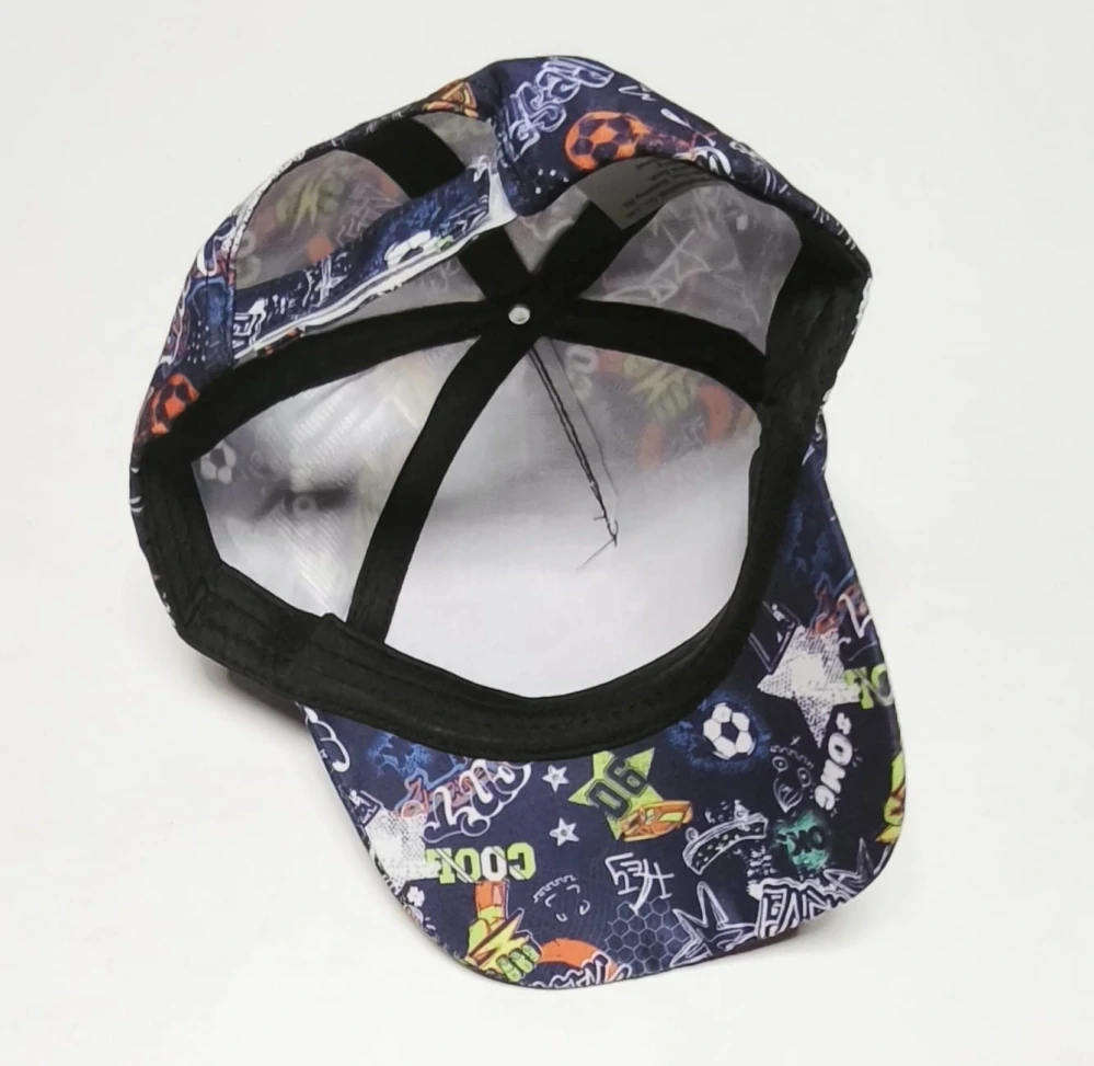 Dětská kšiltovka - FOTBAL - MODRÁ (2-6 let)