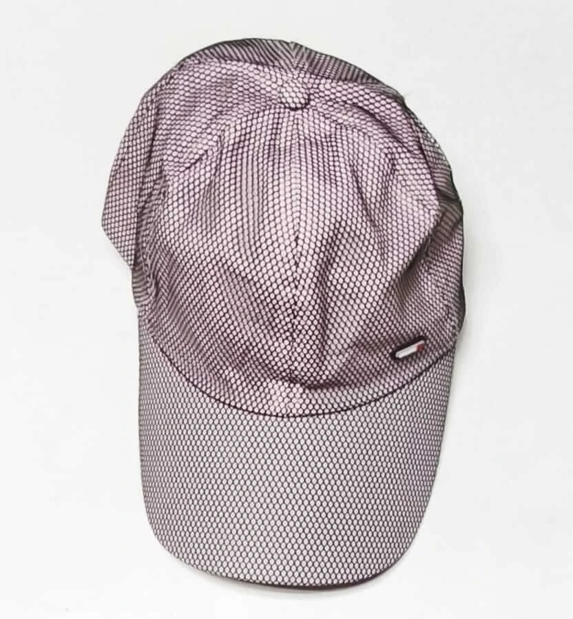 Stylová kšiltovka pro děti i dospělé s černou síťkou – SVĚTLE RŮŽOVÁ (od 7 let)