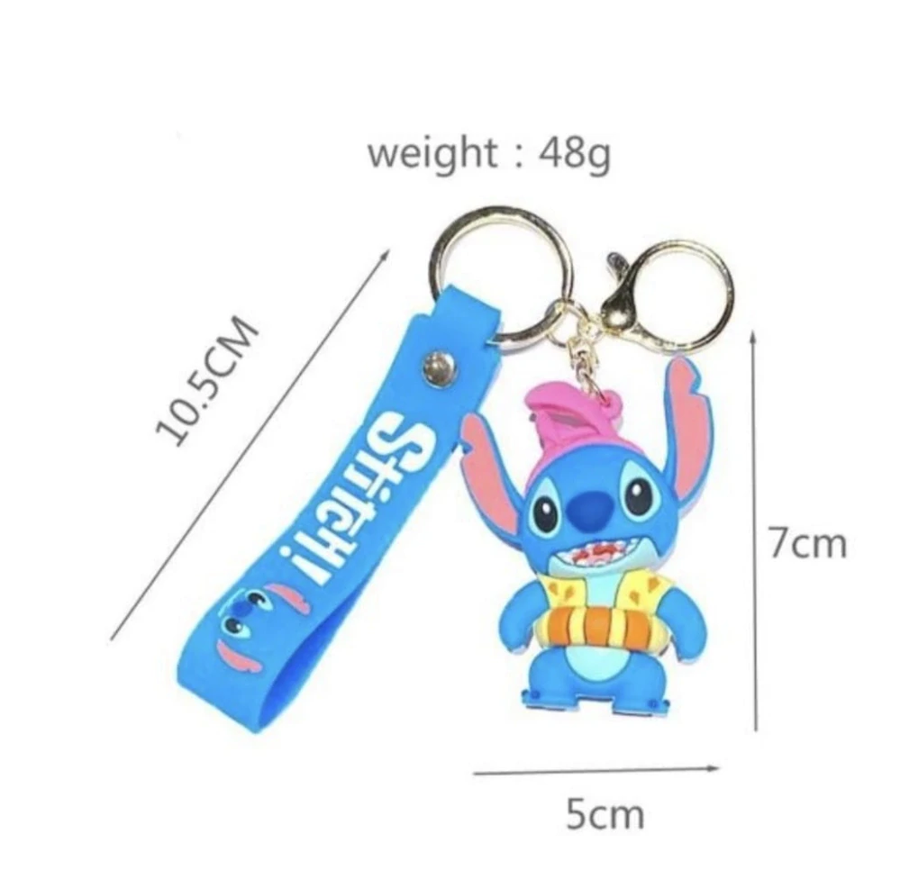 Přívěsek na klíče - 3D klíčenka - STITCH - A