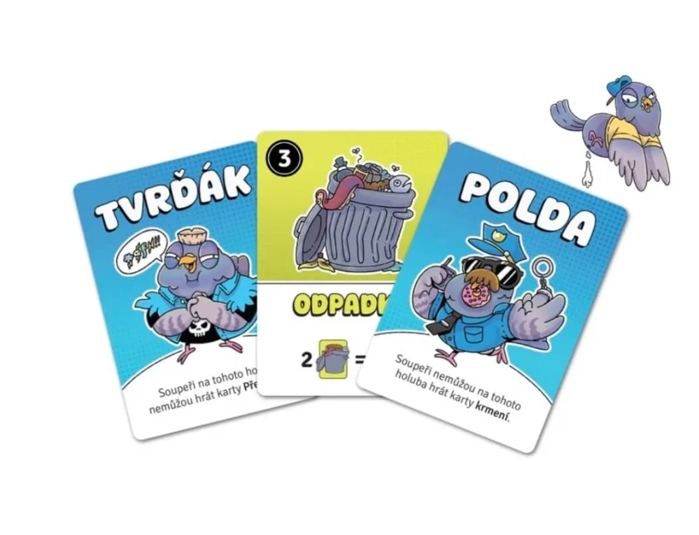 Desková hra - HOLUBOMBY - (Pigeon Explosion CZ)