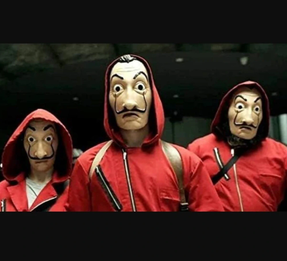 Kostýmní maska Salvador Dalí – Papírový dům (Money Heist / La Casa de Papel)