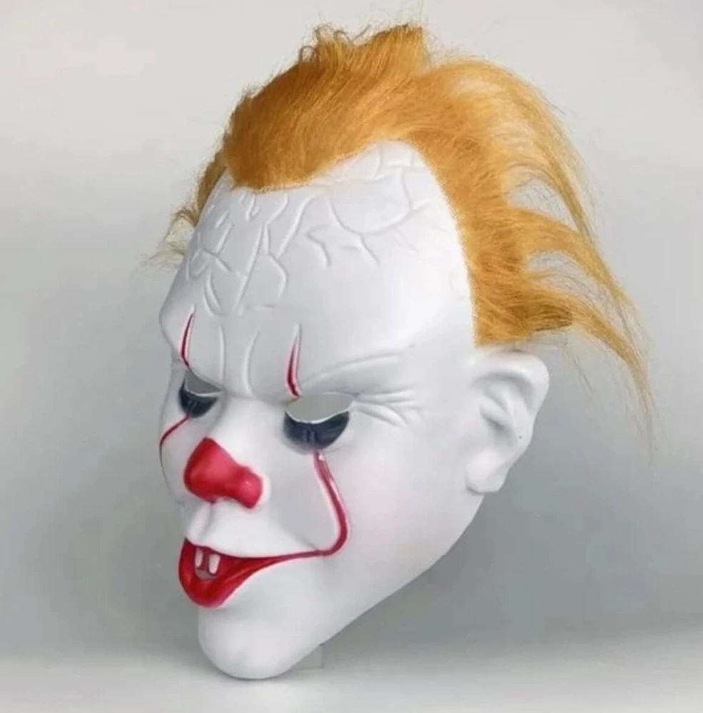Kostýmní maska Hororový Klaun Pennywise (To / IT)