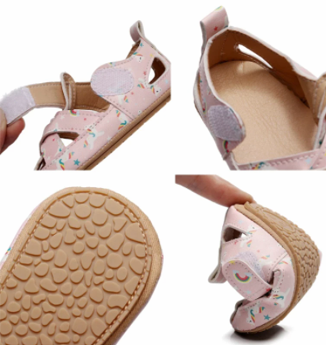 Barefoot sandálky - JEDNOROŽEC (18-24 m)