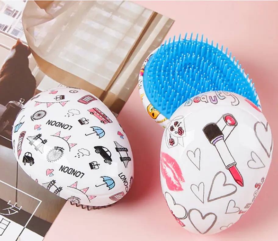 Rozčesávací kartáč na vlasy - VAJÍČKO 4