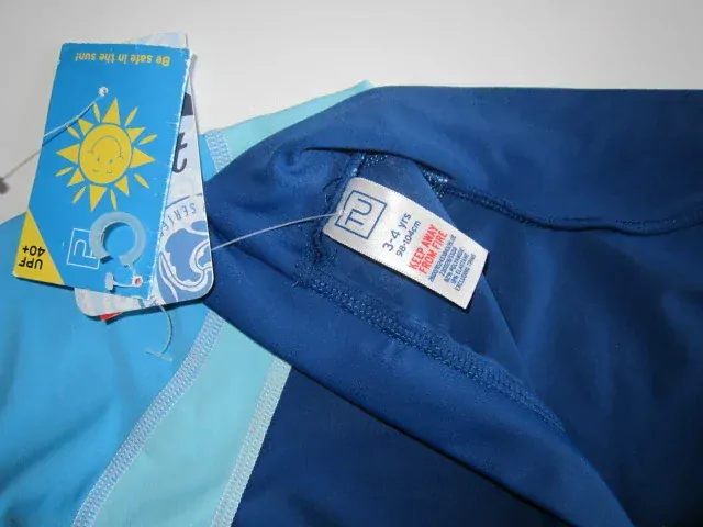 Plavkový overal s UV ochranou