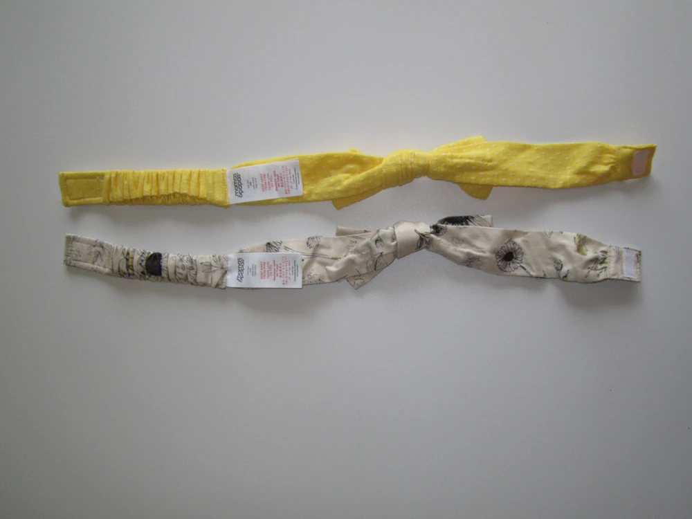 Set čelenek s mašlí - 2 kusy