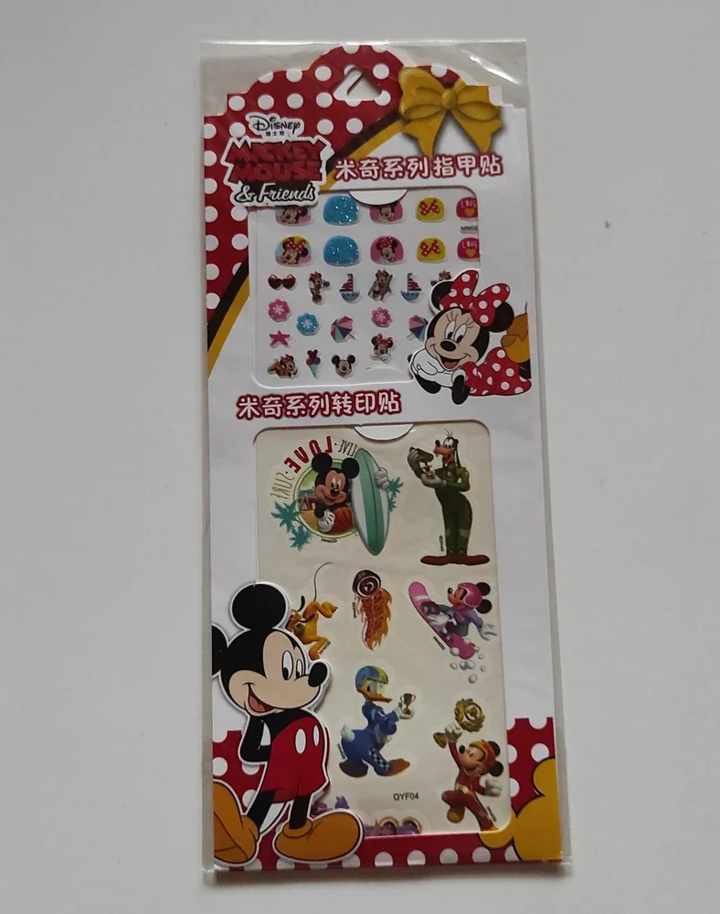Set nálepek na nehty a tetování - MICKEY MOUSE 3