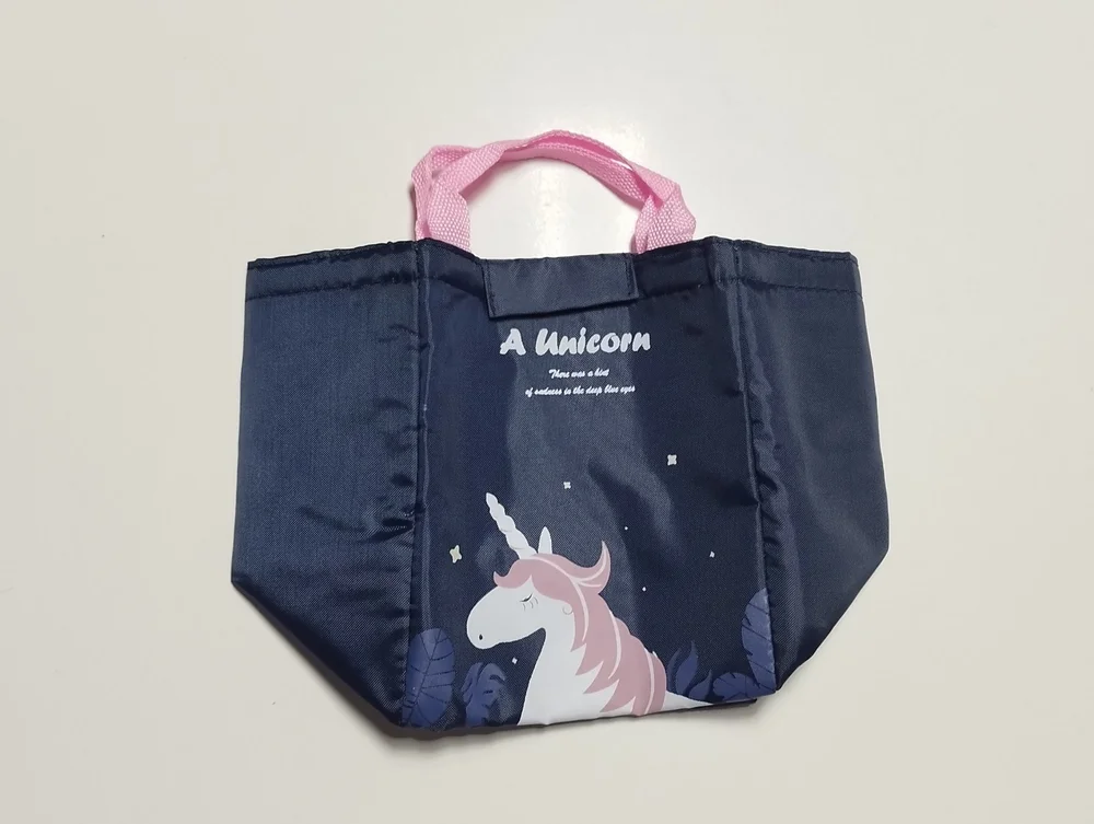 Termotaška na svačinu (M) - JEDNOROŽEC - MODRÁ