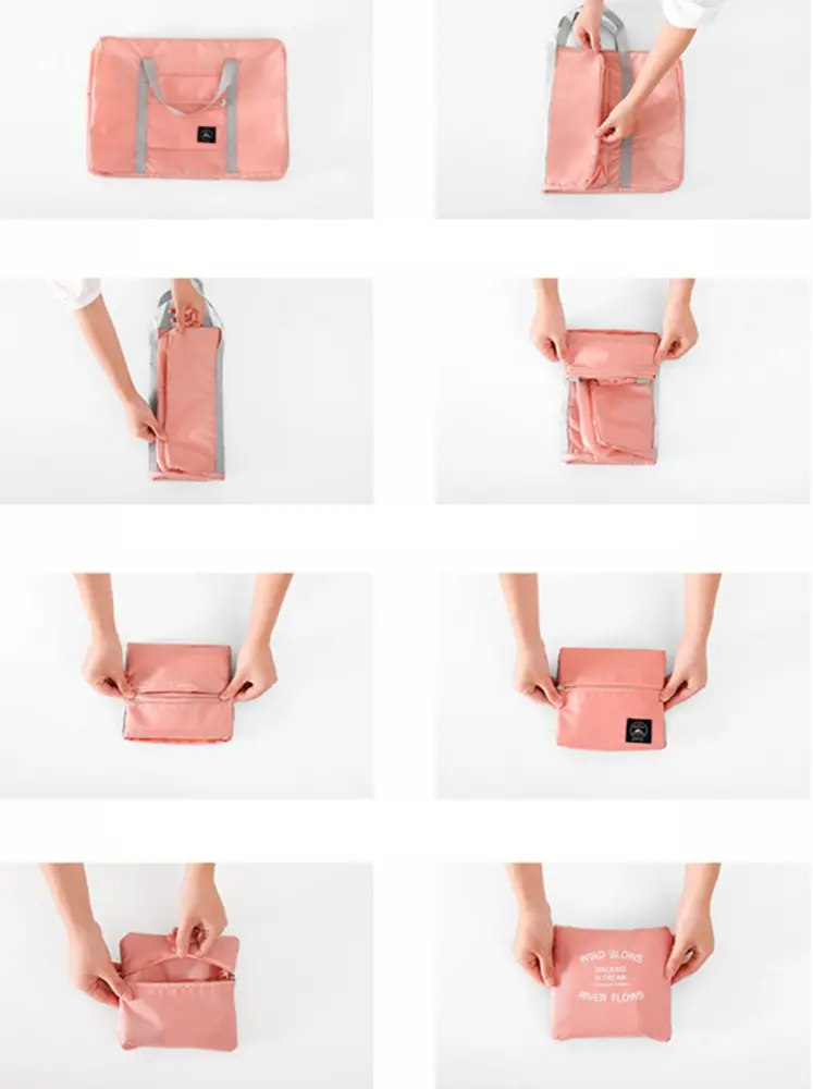 Skládací cestovní taška - LOSOSOVÁ