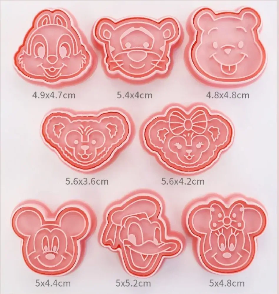 3D vykrajovátka na sušenky - DISNEY - 8 ks