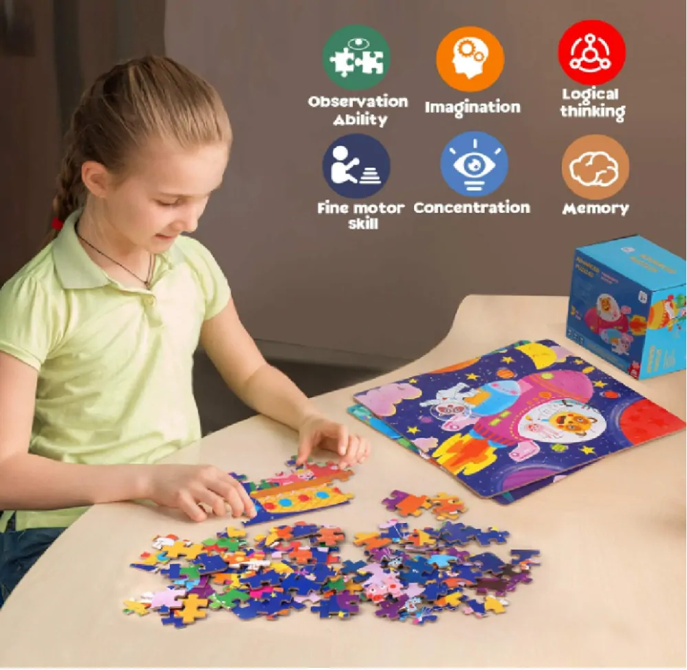 Puzzle 3 v 1 (272 ks) - ZVÍŘÁTKA