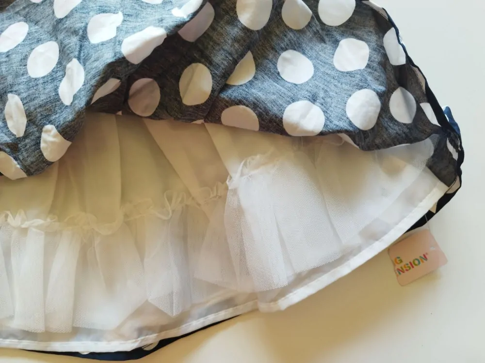 Šaty s krátkým rukávem - (9-12 m)