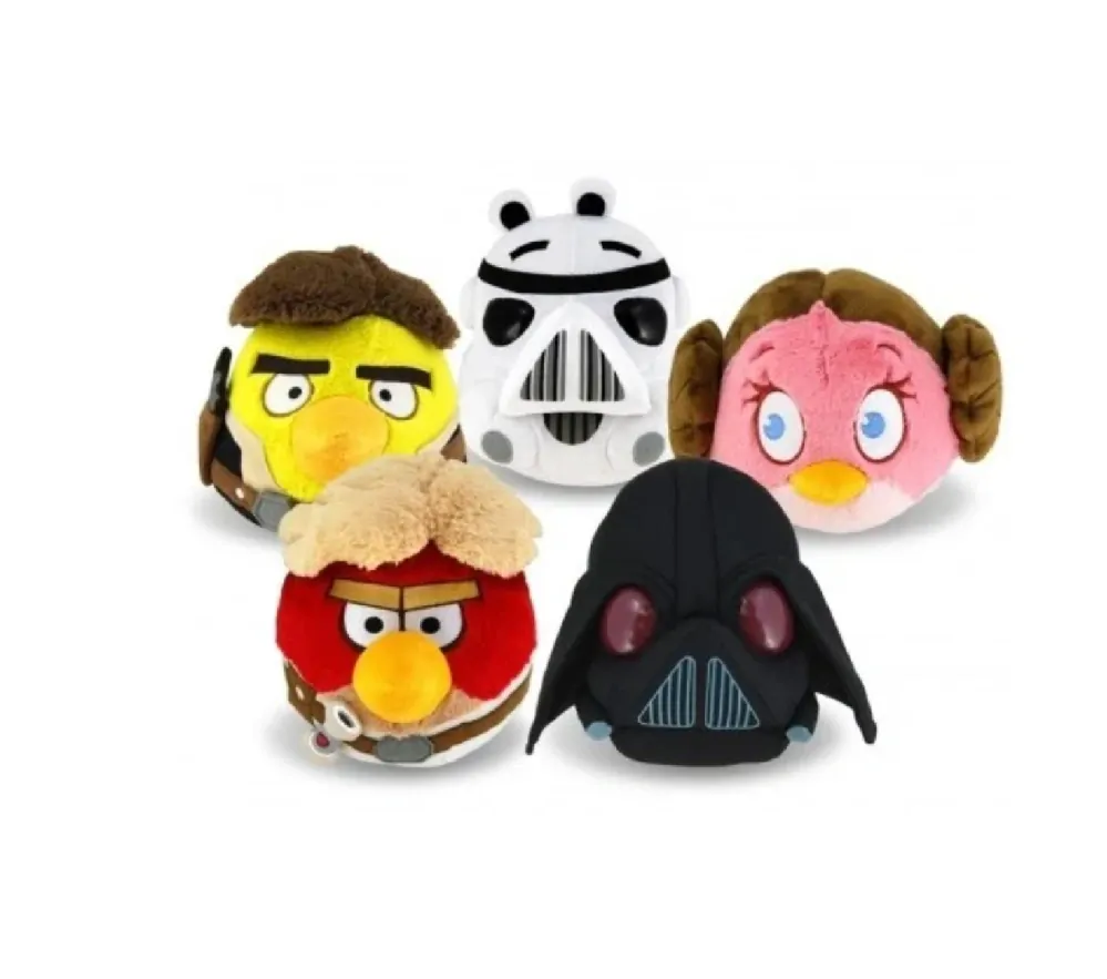 Plyšový ANGRY BIRDS - EDICE STAR WARS - Luke Skywalker