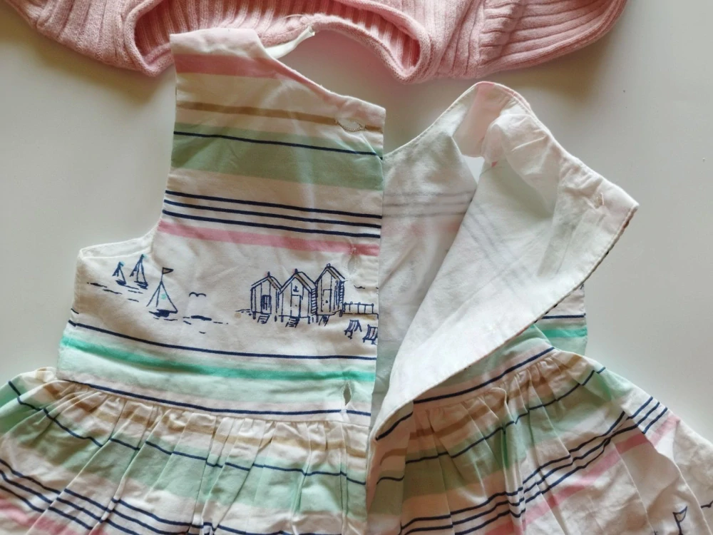 Set - Letní šatičky a bolerko - (6-9 m)