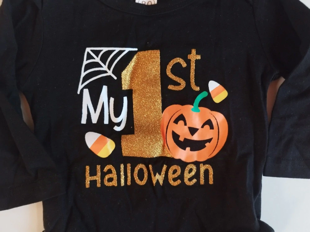 Set pro miminka - MŮJ PRVNÍ HALLOWEEN (3-6 m)