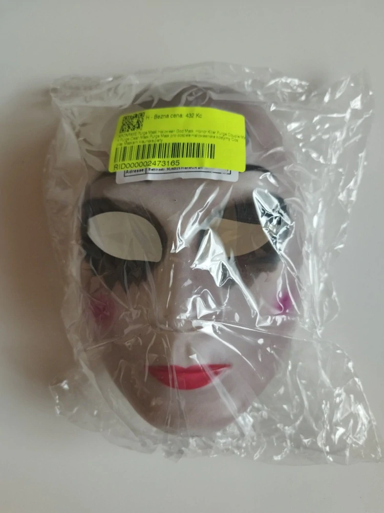 Maska na Halloween - PURGE - OČISTA - (A)