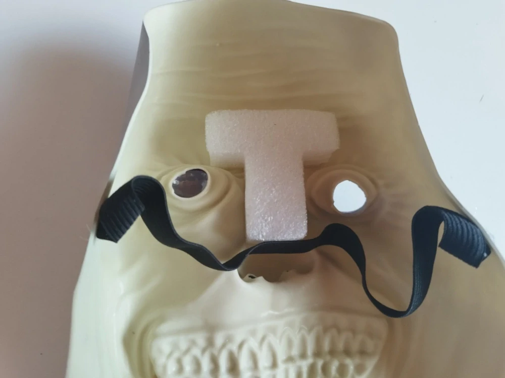 Realistická hororová 3D maska - HALLOWEEN - DÉMON