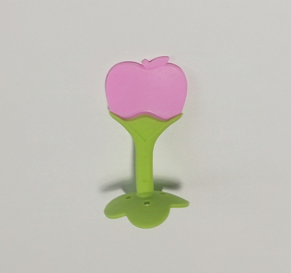 Silikonové kousátko - JABLKO