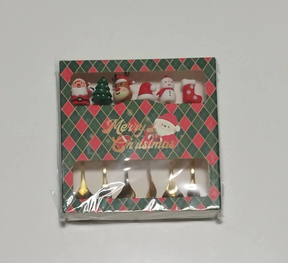 Vánoční set - LŽIČKY A VIDLIČKY - 6 kusů