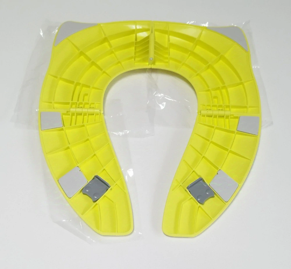 Skládací WC sedátko - ŽLUTÉ