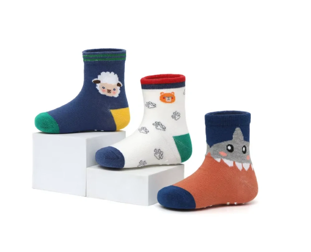 Protiskluzové ponožky - KRAB - (12-36 m) M