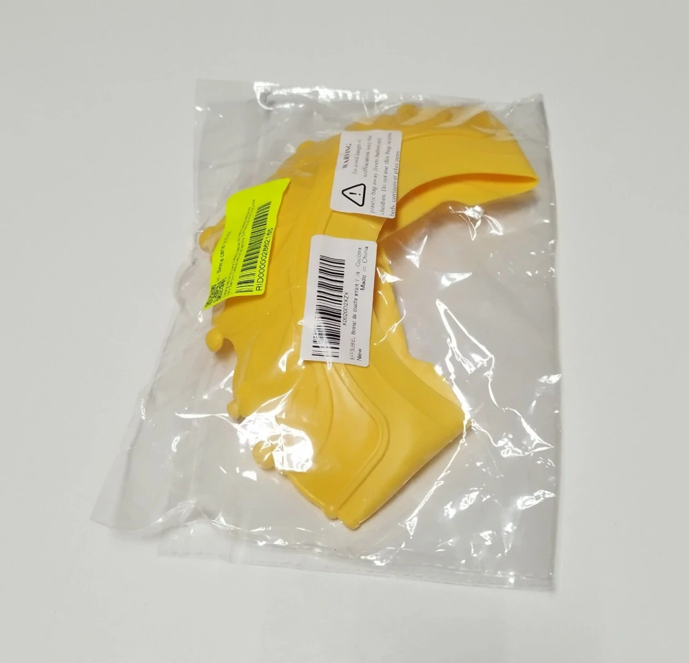 Dětská sprchovací čepice - KORUNA - ŽLUTÁ