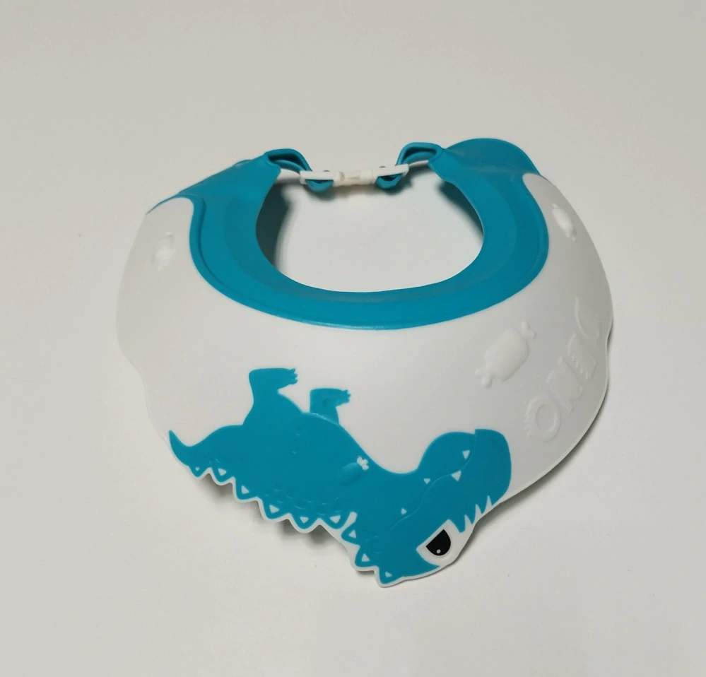 Dětská sprchovací čepice - DINOSAURUS - ZELENÁ