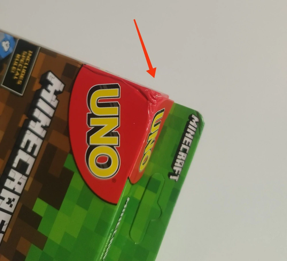 Hra Uno karty - MINECRAFT - S VADOU