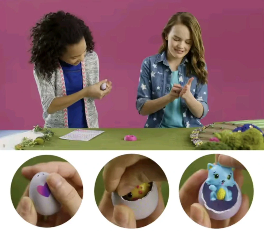 Sběratelské mini vajíčko HATCHIMALS - SEASON 1 - ORANŽOVÉ