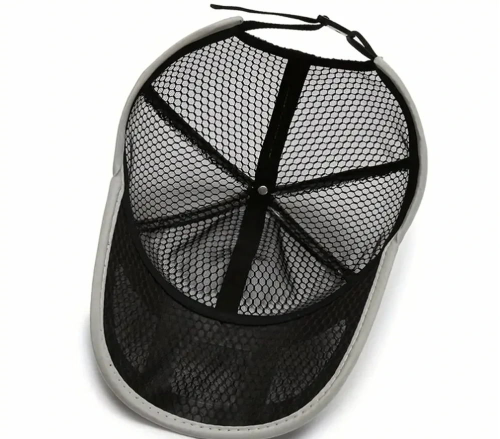 Letní síťovaná kšiltovka - BÉŽOVÁ