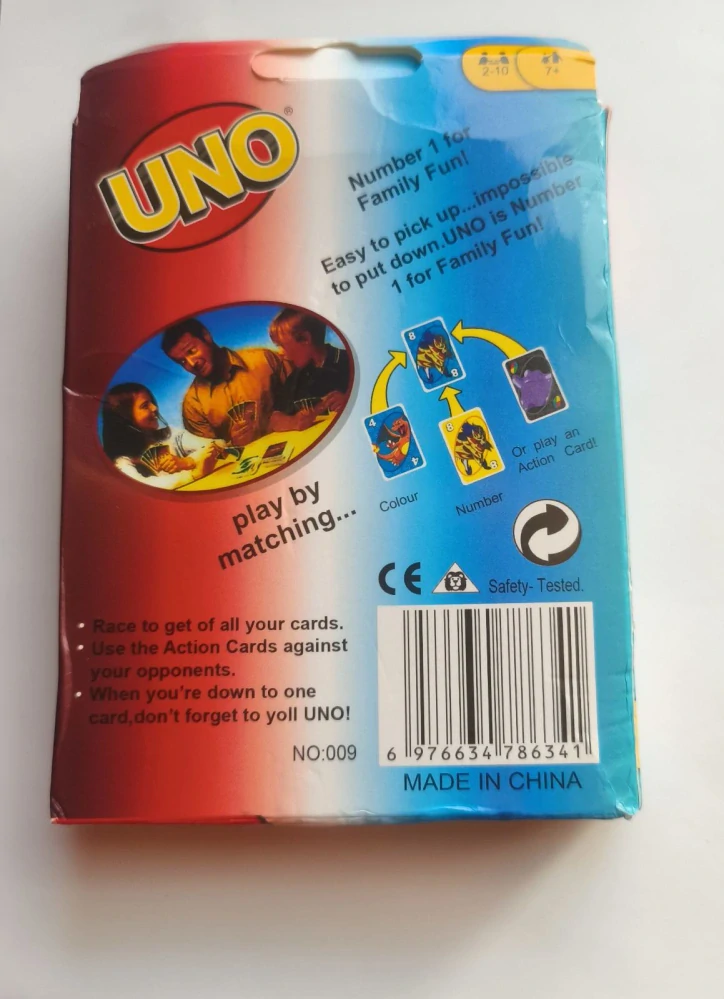 Hra Uno karty - POKÉMON - S VADOU
