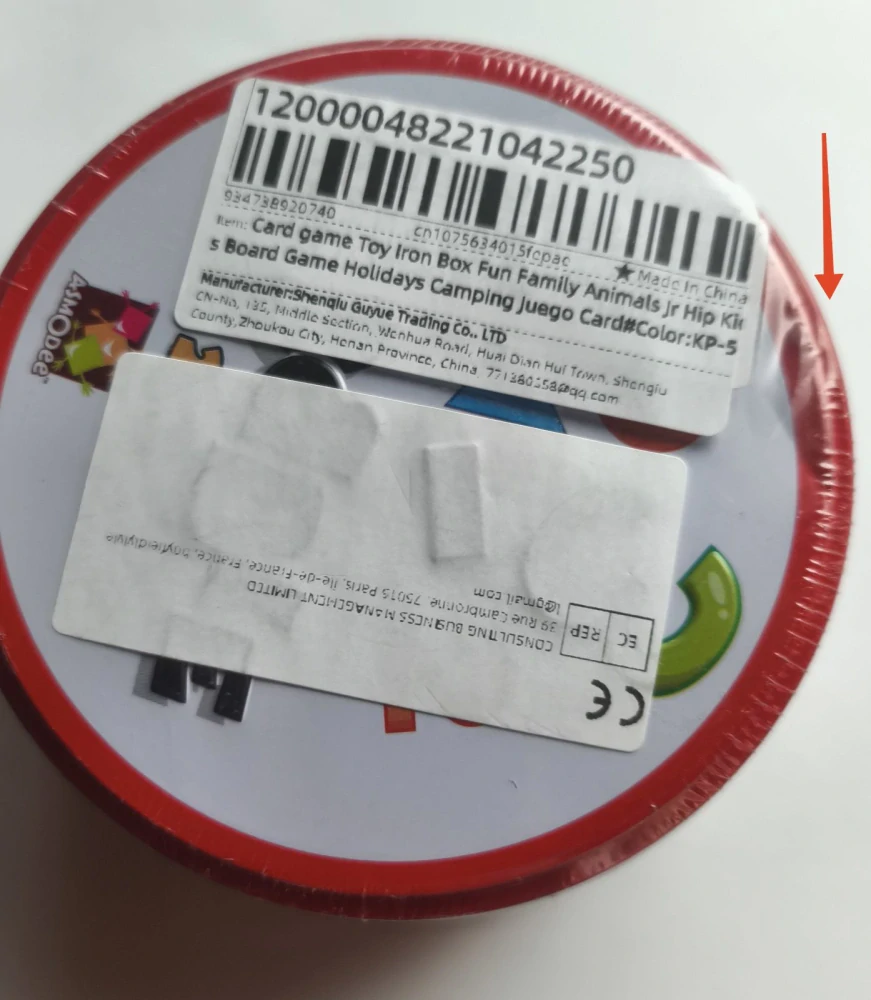 Postřehová hra Dobble - ČÍSLA A TVARY - S VADOU