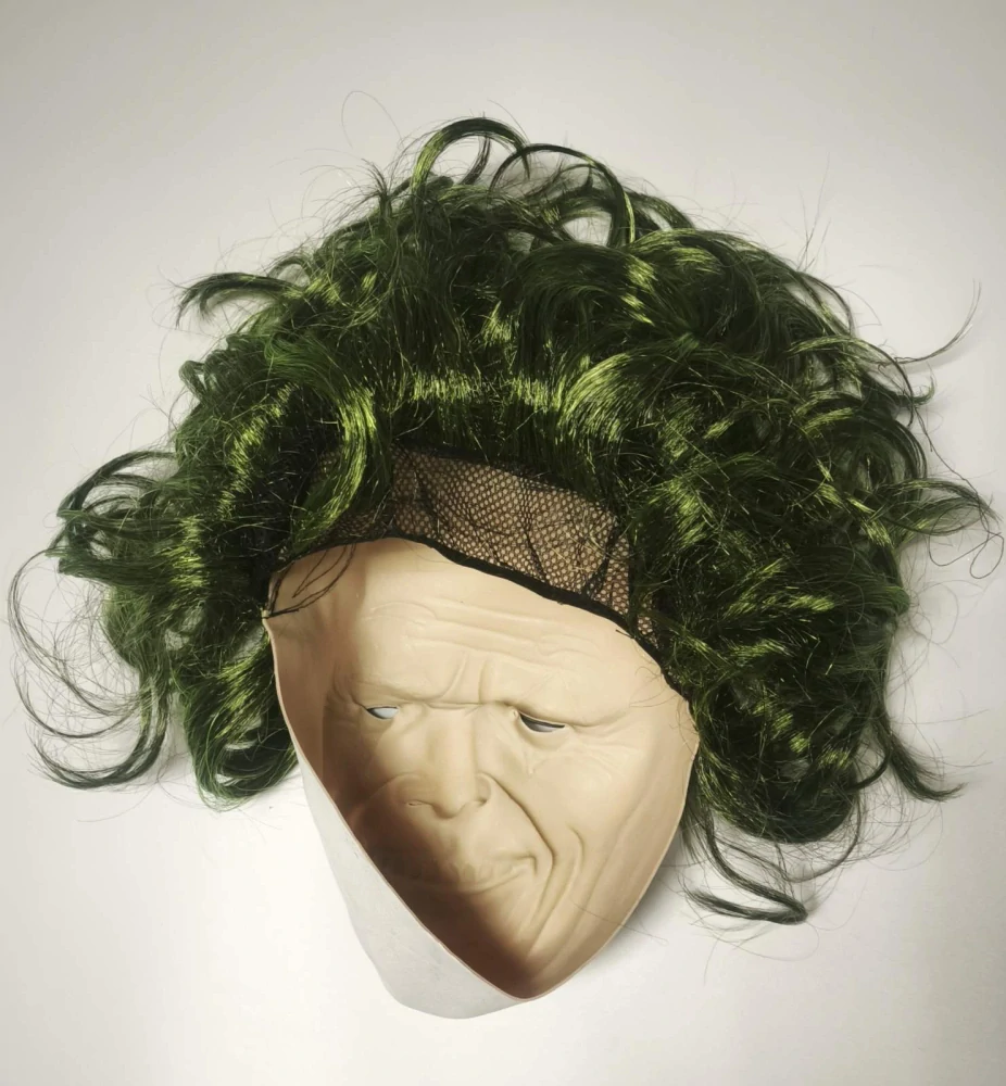 Realistická hororová 3D maska - HALLOWEEN - JOKER (A)