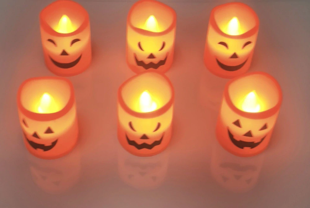 Mini světýlka na HALLOWEEN - 6 ks