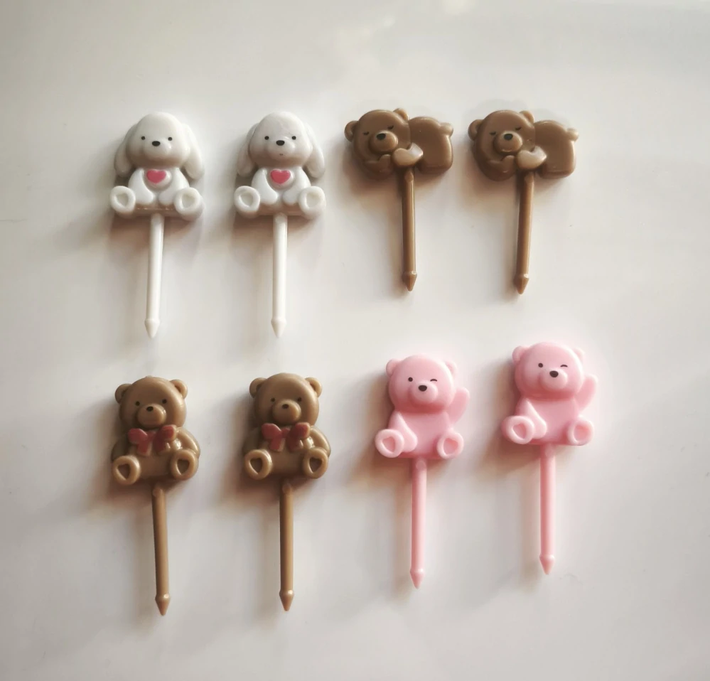 Napichovátka - PEJSCI A MEDVÍDCI - 8 ks