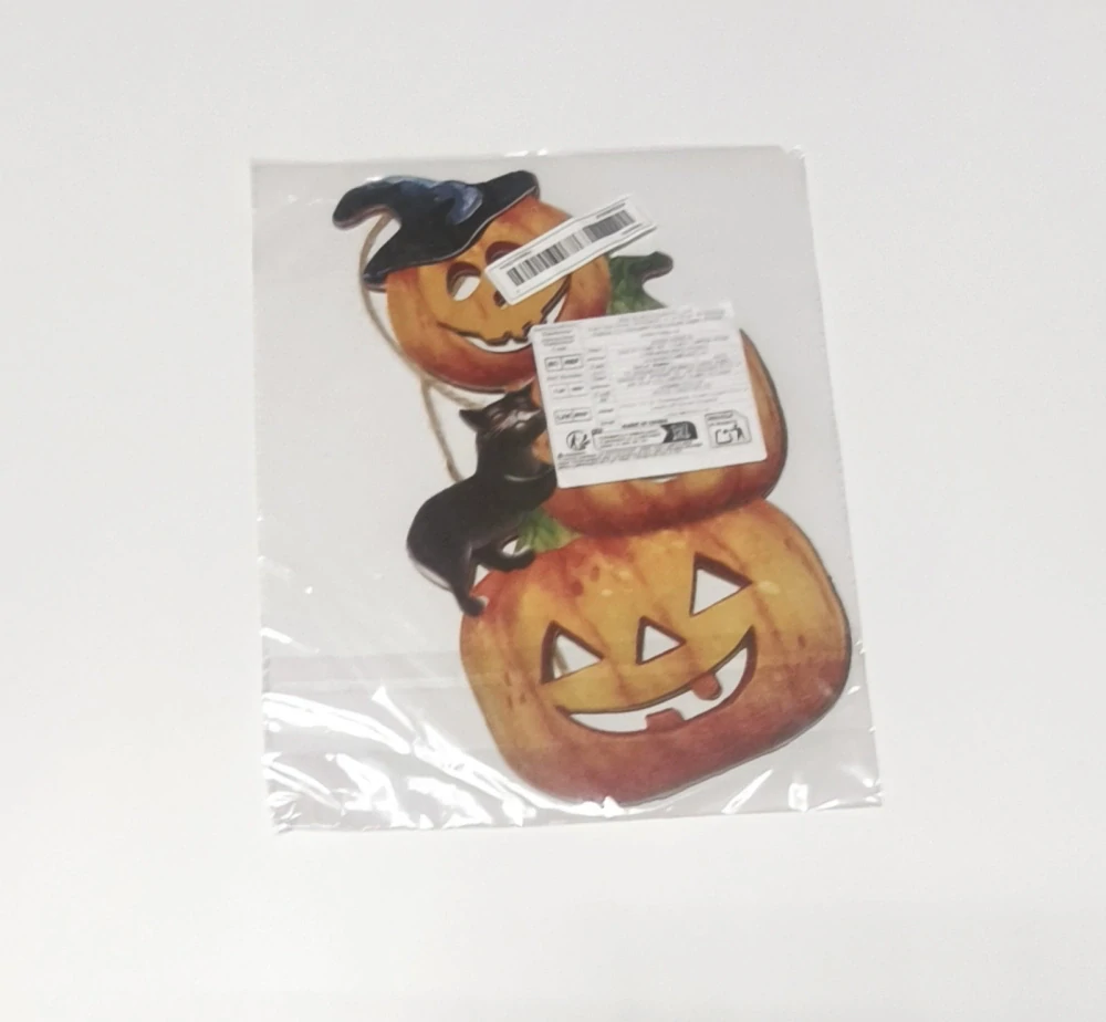 Dekorace na dveře - HALLOWEEN - DÝNĚ