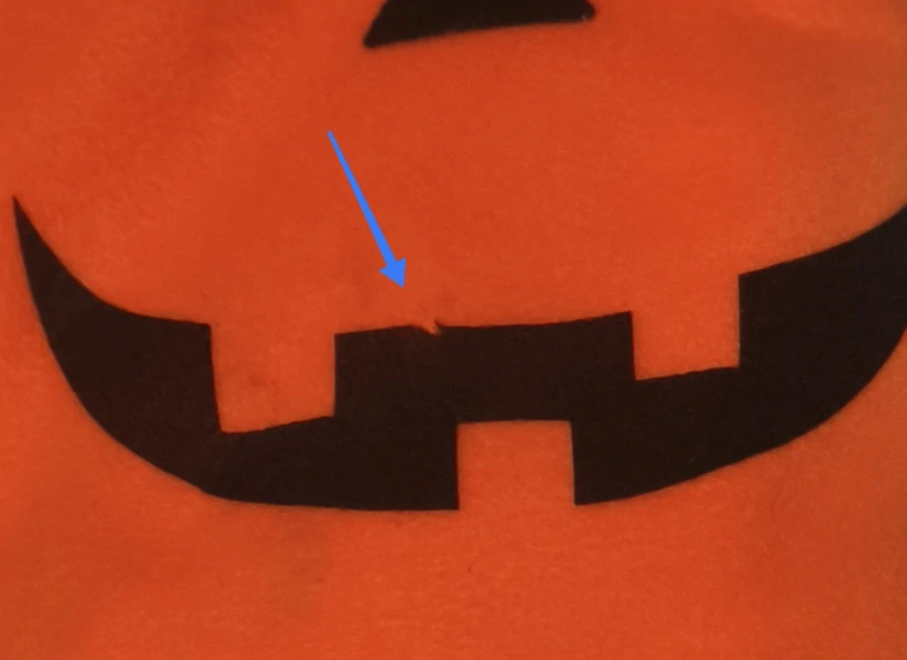 Dětský kostým - HALLOWEEN - DÝNĚ (3-6 let)