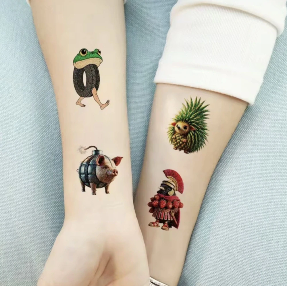 Dětské dočasné tetování - ITALIAN BRAINROT (B)