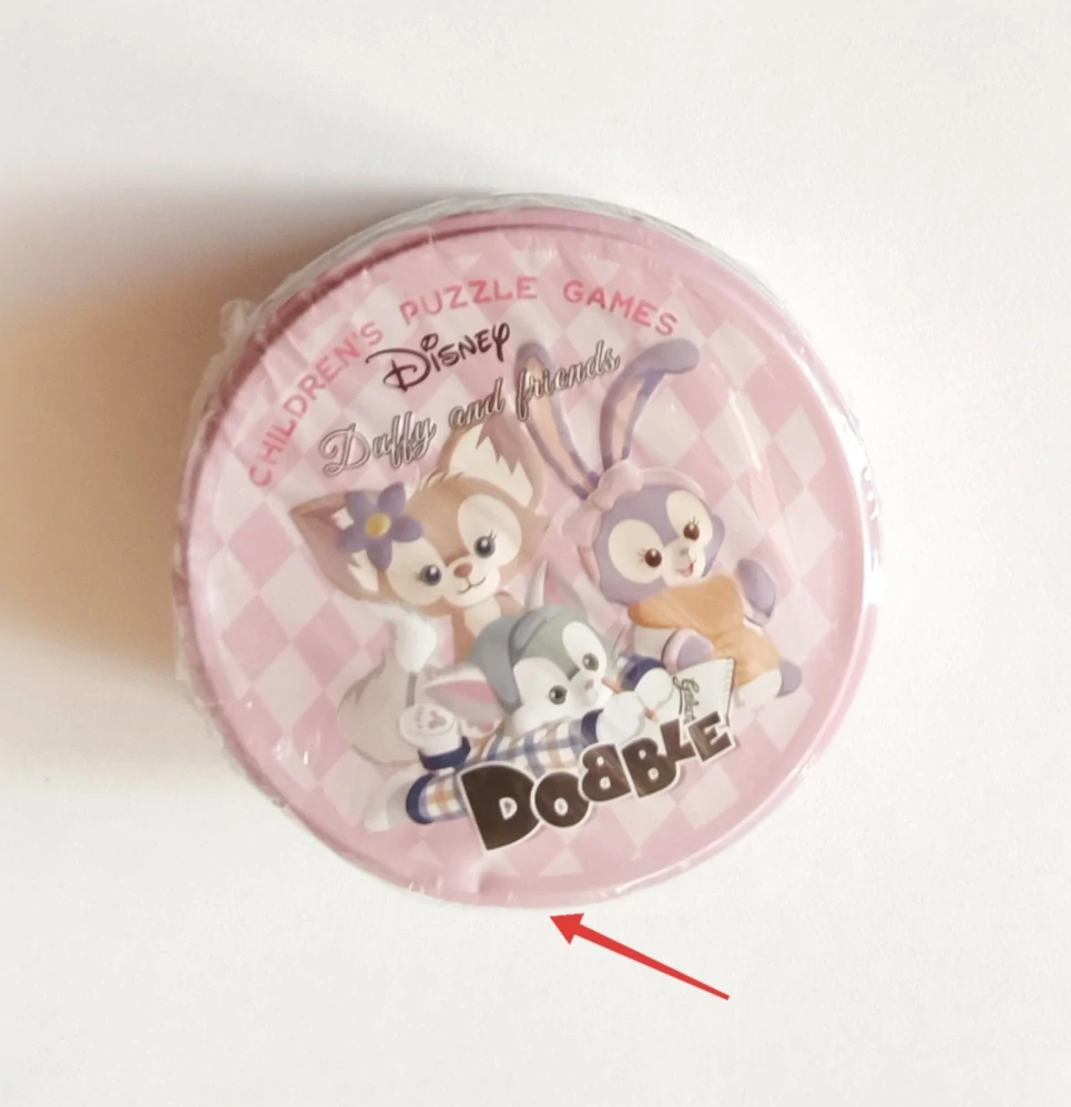 Postřehová hra Dobble-Spot it - DISNEY MEDVÍDEK DUFFY (Duffy a jeho přátele) - S VADOU