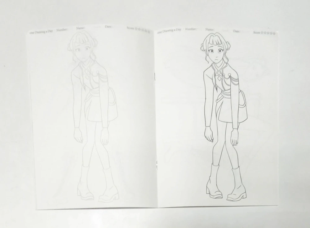 Kpop omalovánky DEMON HUNTERS - 1. DÍL (SÉRIE B)