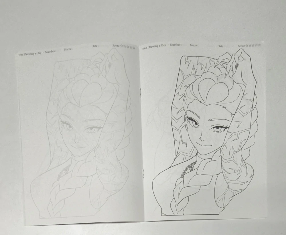 Kpop omalovánky DEMON HUNTERS - 3. DÍL (SÉRIE A)