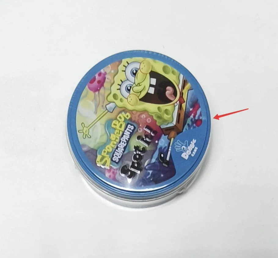 Postřehová hra Dobble-Spot it - SPONGE BOB - S VADOU