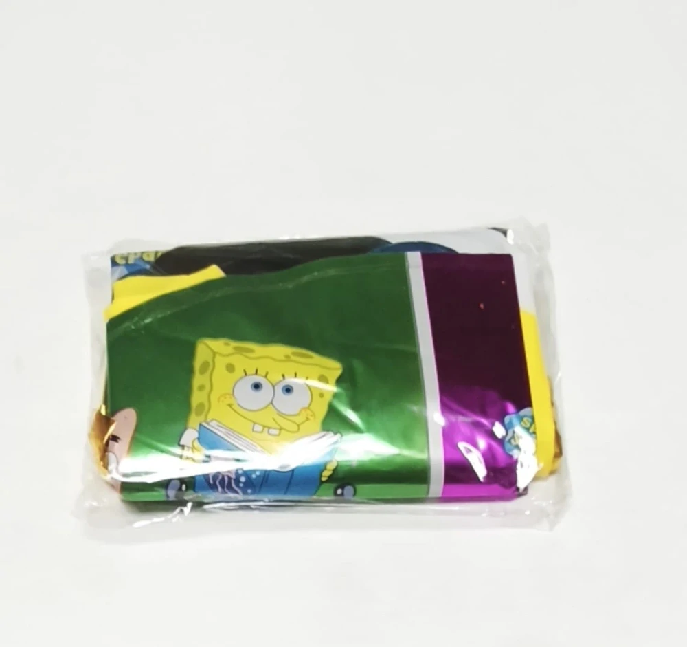 Narozeninový set fóliových balónků SPONGE BOB – číslice "6" - 6 ks