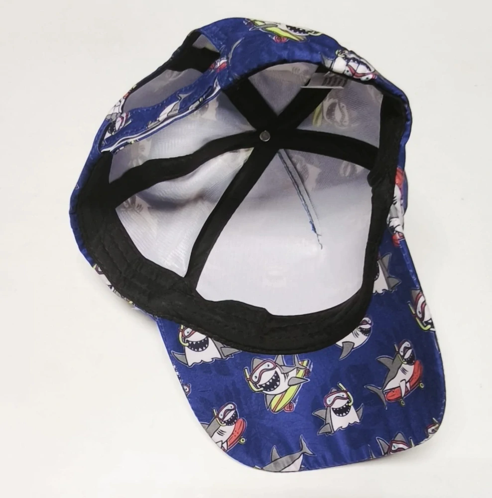 Dětská kšiltovka – ŽRALOCI - MODRÁ (2-6 let)