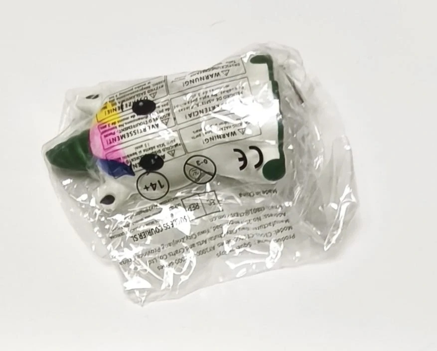 Antistresová hračka - Squishy Jednorožec - ZELENÝ ROH - II. jakost