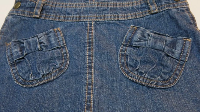 Džínové šatičky 