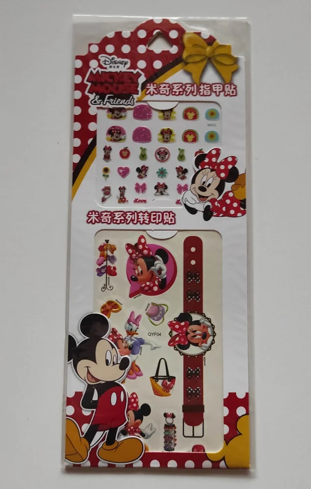 Set nálepek na nehty a tetování - MICKEY MOUSE 1